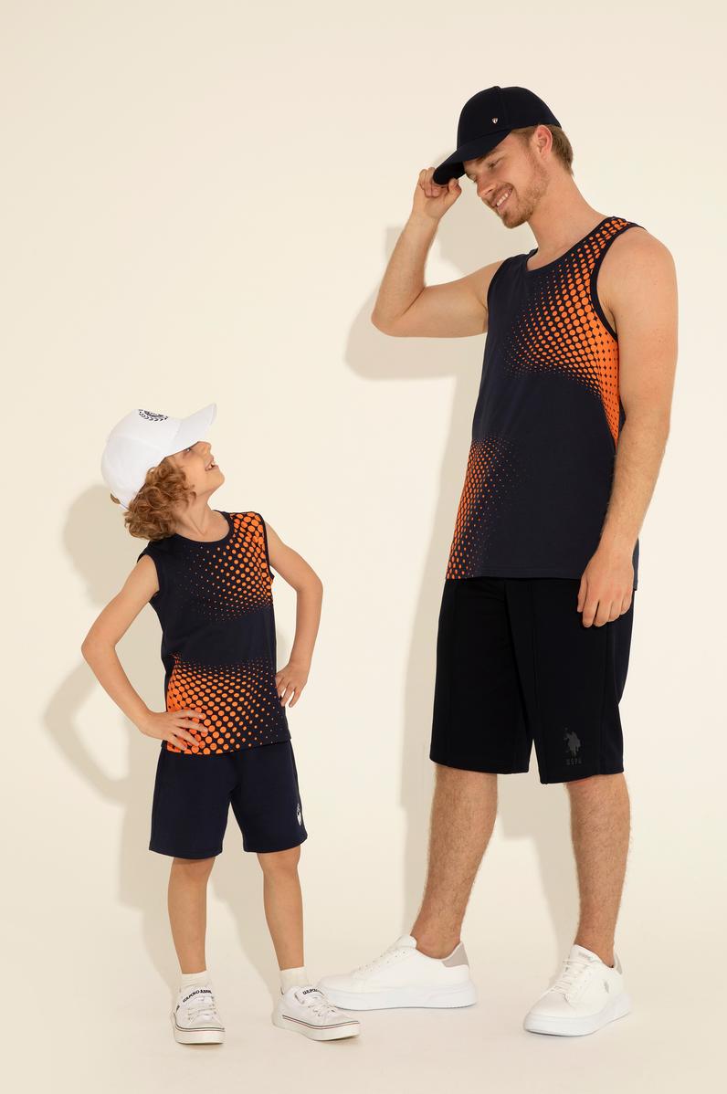 Erkek Regular Fit Bisiklet Yaka Lacivert Tişört