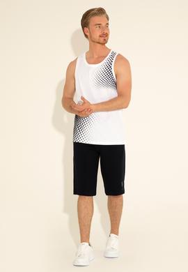 Erkek Regular Fit Bisiklet Yaka Beyaz Tişört - 50282250047