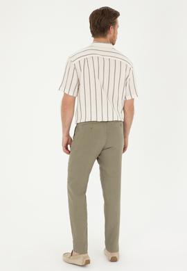 Erkek Haki Kanvas Pantolon - 50285618121