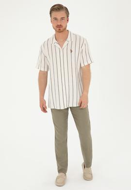 Erkek Haki Kanvas Pantolon - 50285618121