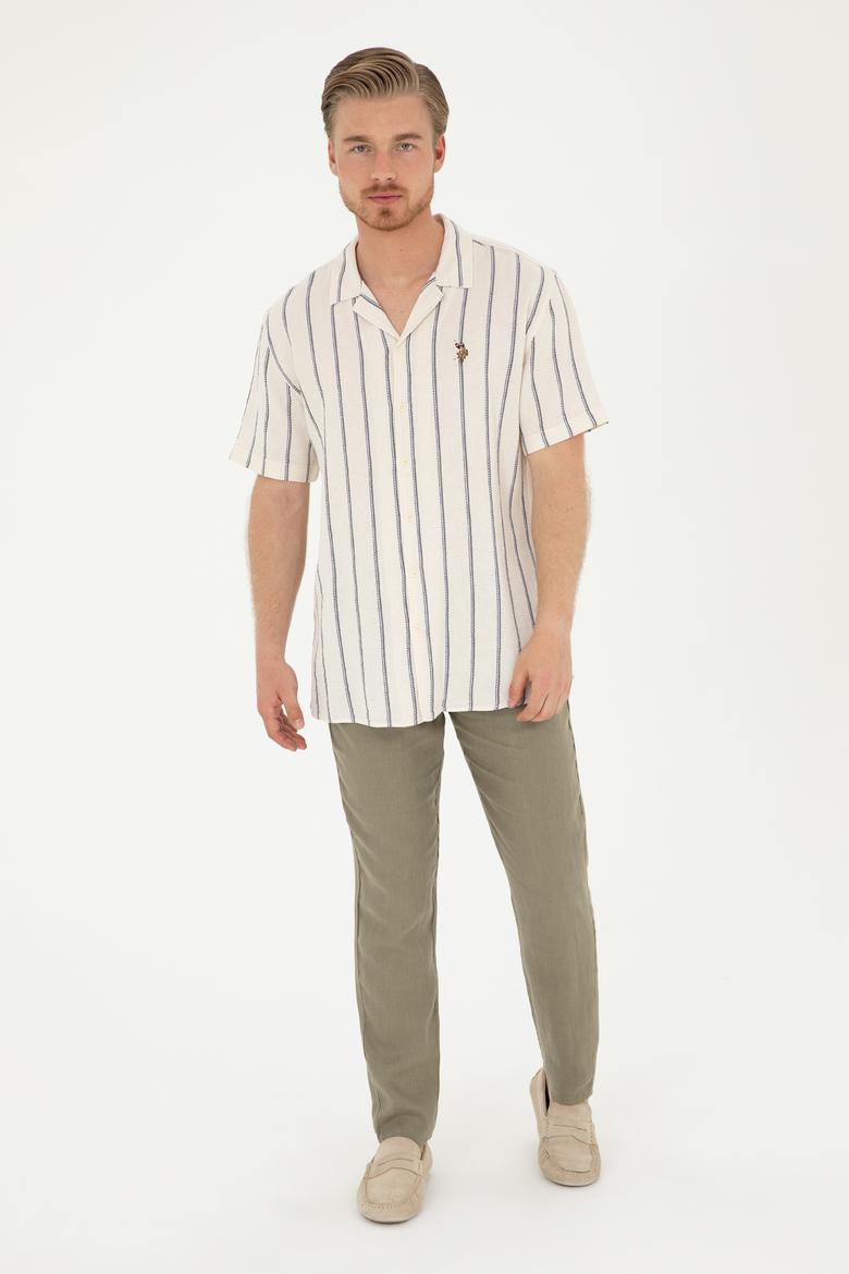 Erkek Haki Kanvas Pantolon - 50285618121