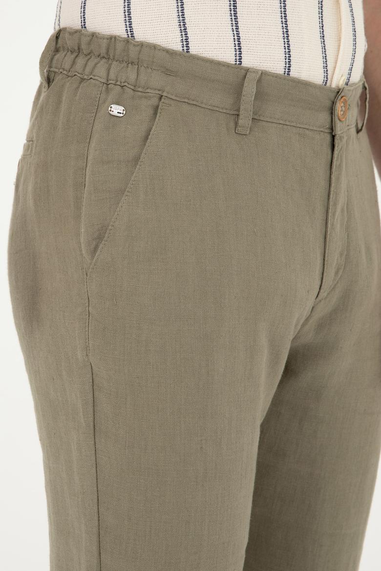 Erkek Haki Kanvas Pantolon - 50285618121