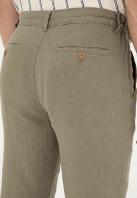 Erkek Haki Kanvas Pantolon - 50285618121