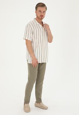 Erkek Haki Kanvas Pantolon - 50285618121