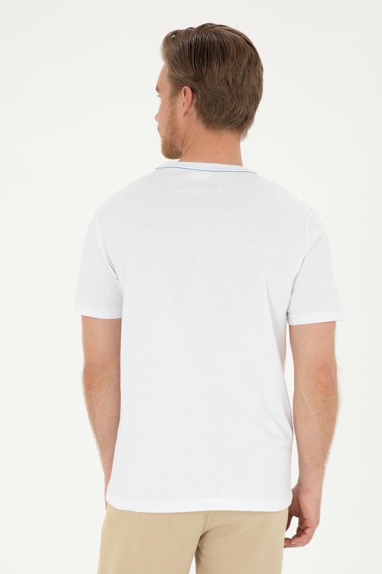 Erkek Beyaz Tişört - 50288457003