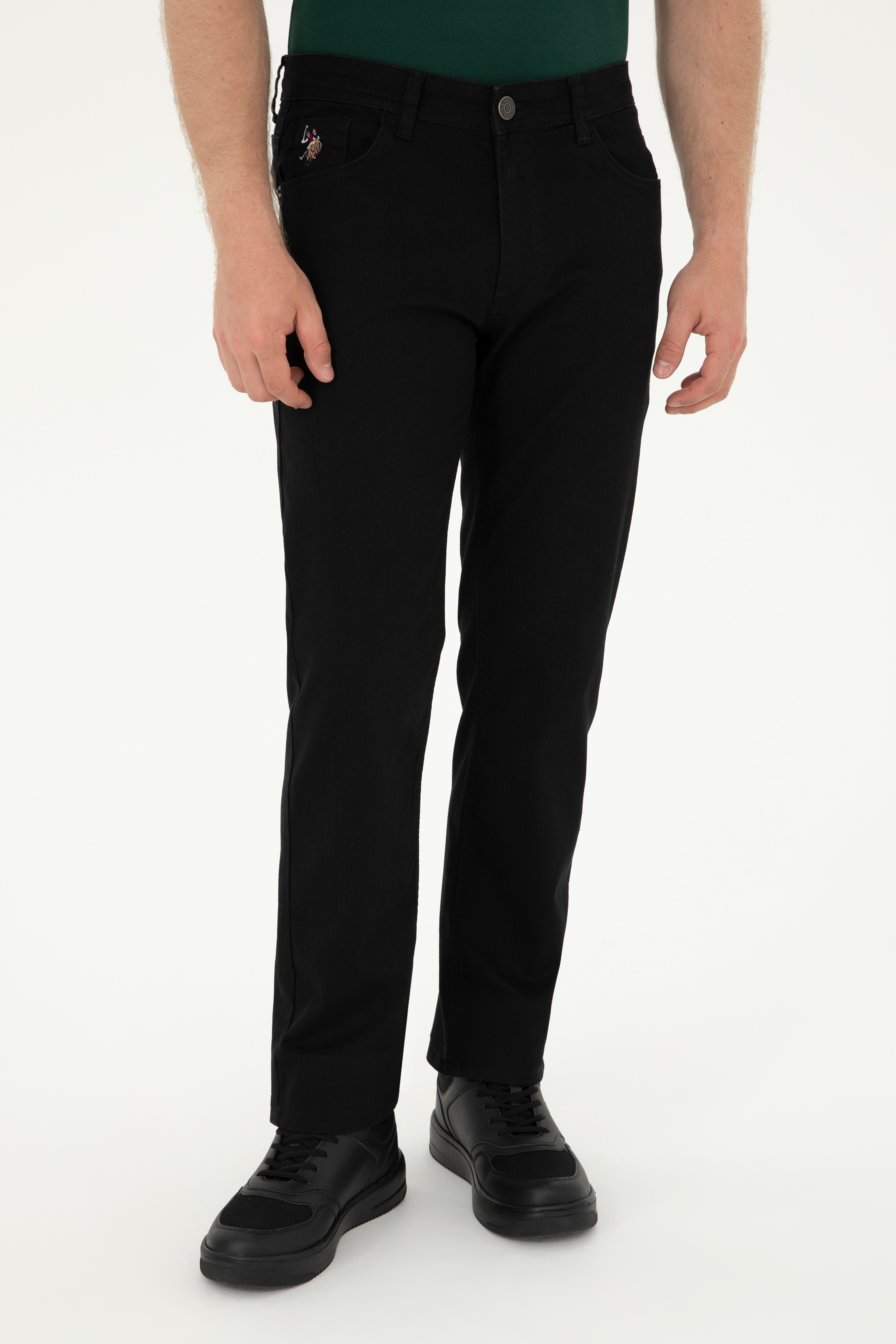 Erkek Siyah Jean Pantolon - Image 2