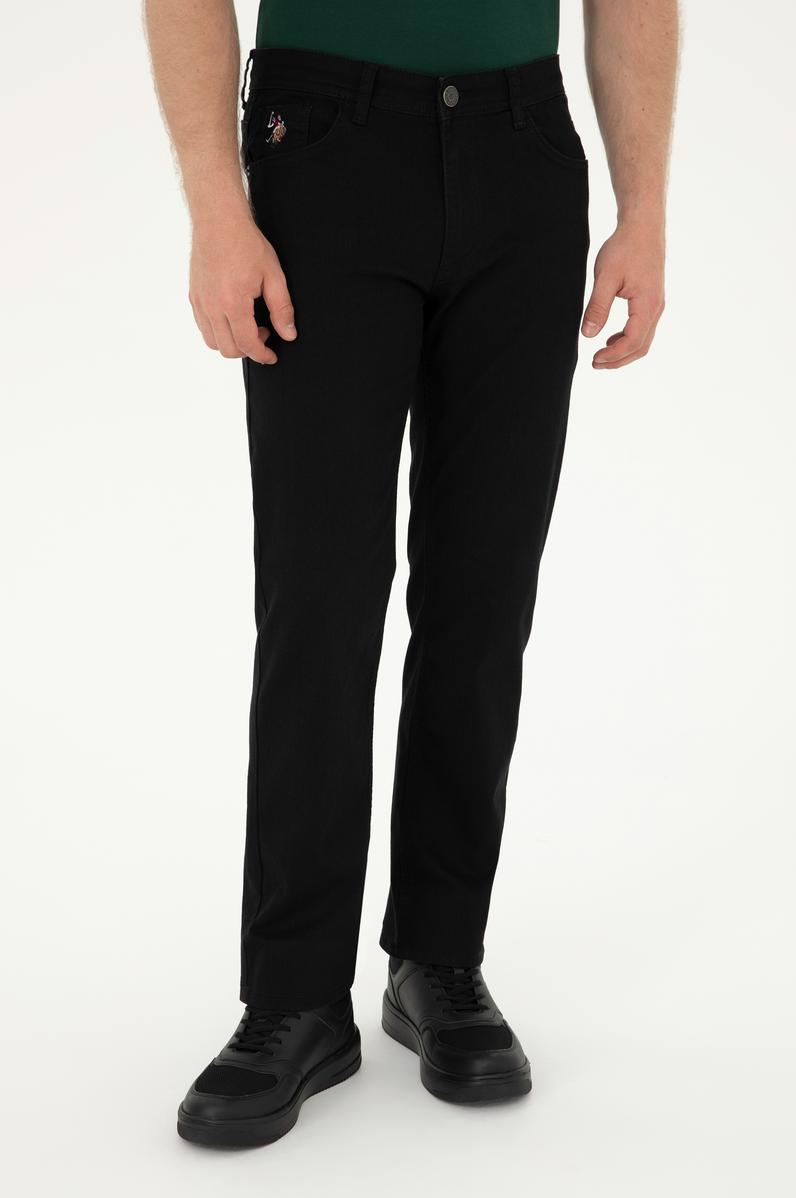 Erkek Siyah Jean Pantolon