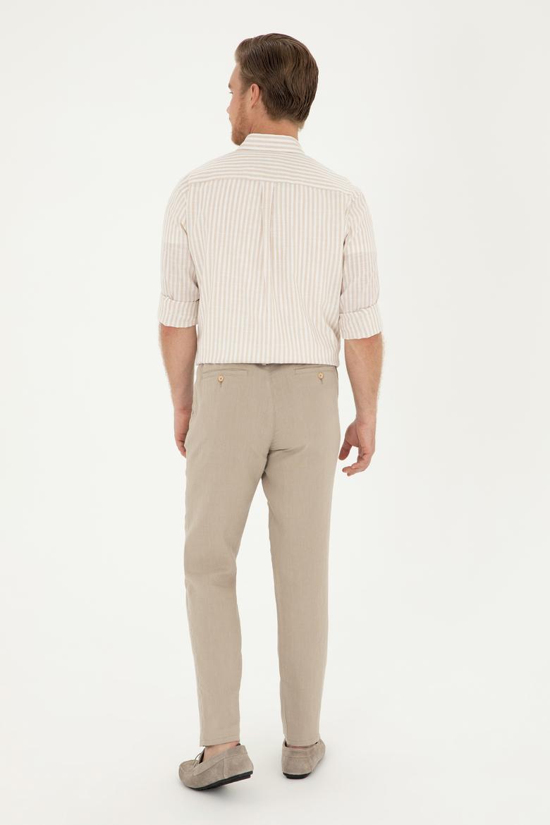 Erkek Taş Kanvas Pantolon - 50285618443