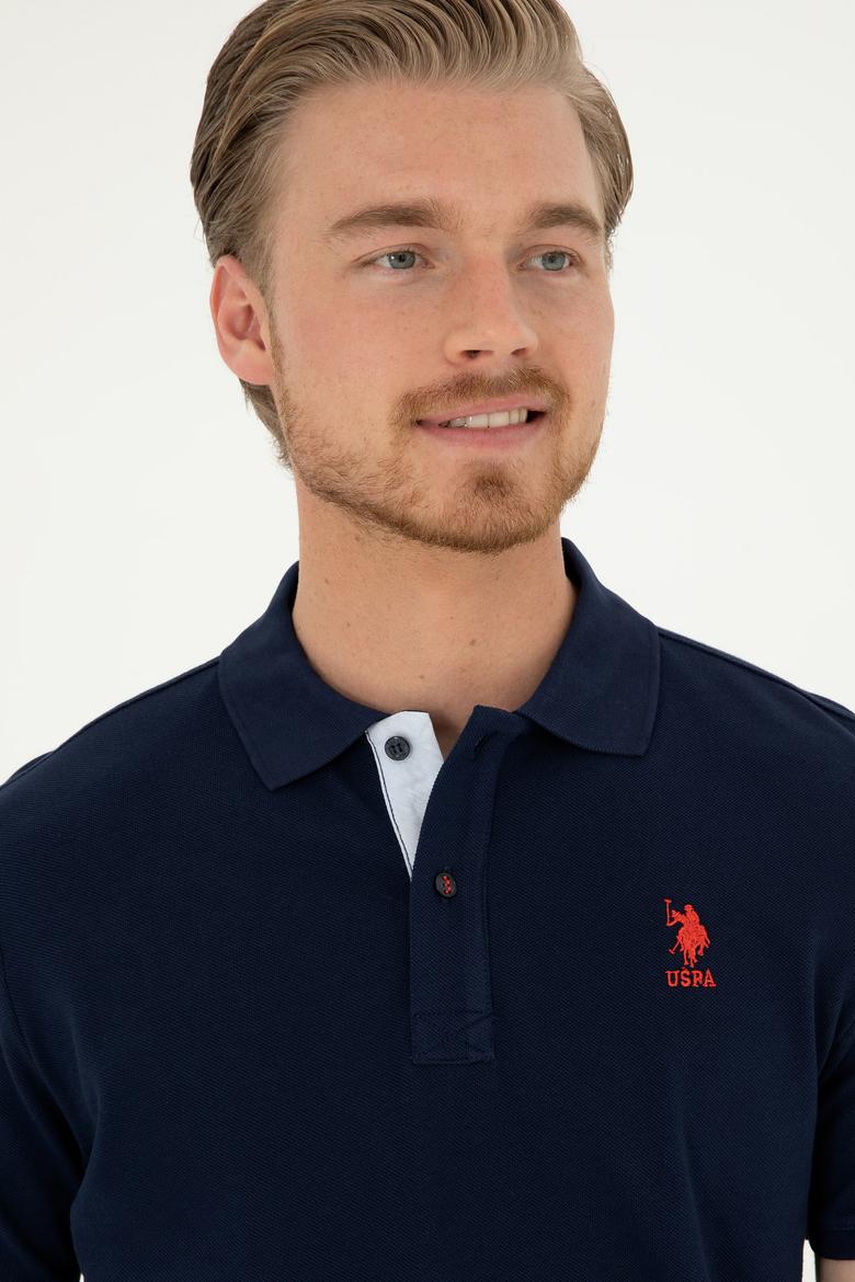 Erkek Lacivert Basic Tişört - 50279611098