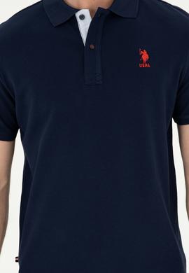 Erkek Lacivert Basic Tişört - 50279611098