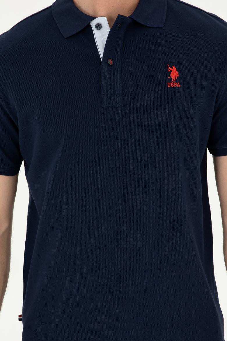 Erkek Lacivert Basic Tişört - 50279611098