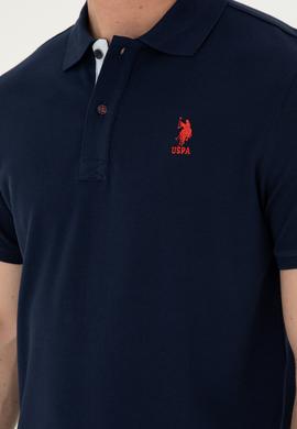 Erkek Lacivert Basic Tişört - 50279611098