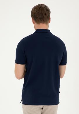 Erkek Lacivert Basic Tişört - 50279611098