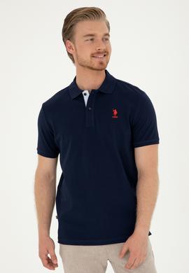 Erkek Lacivert Basic Tişört - 50279611098