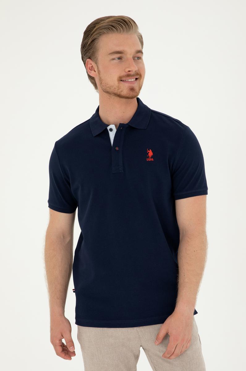 Erkek Lacivert Basic Tişört