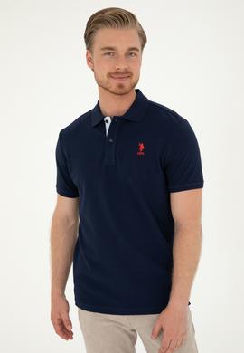 Erkek Lacivert Basic Tişört - 50279611098