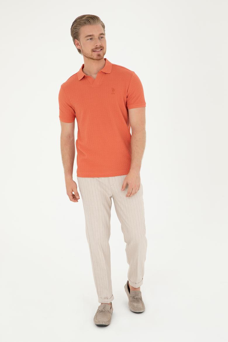 Erkek Carrot Fit Bej Kanvas Pantolon - 50283929148