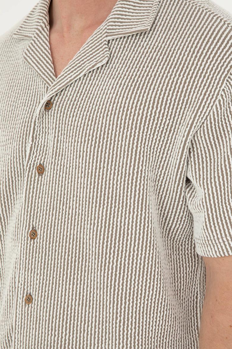 Erkek Açık Haki Tişört - 50285358008