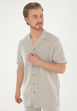 Erkek Açık Haki Tişört - 50285358008