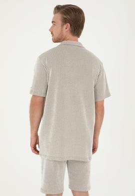 Erkek Açık Haki Tişört - 50285358008