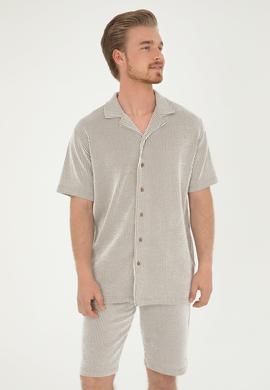 Erkek Açık Haki Tişört - 50285358008