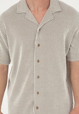 Erkek Açık Haki Tişört - 50285358008