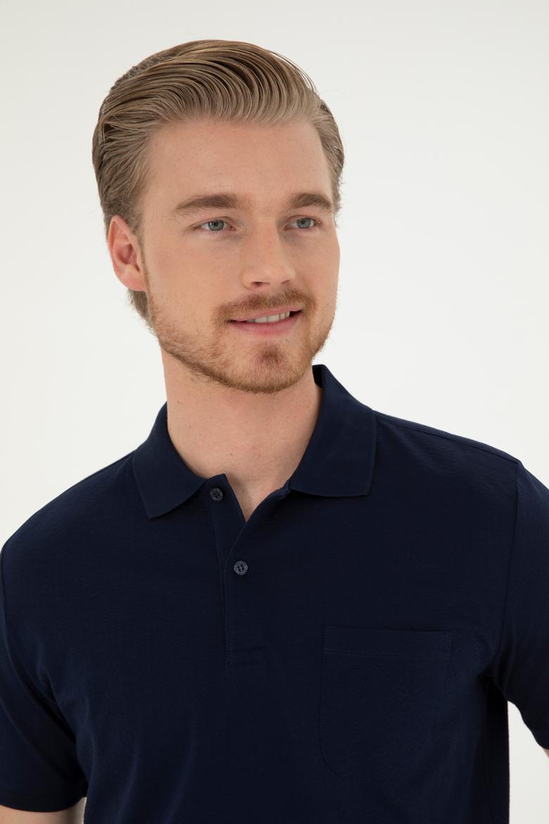 Erkek Lacivert Tişört - 50282505007