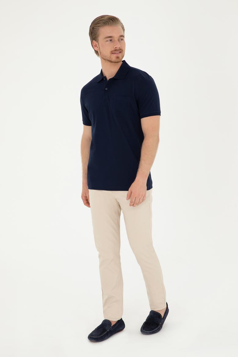 Erkek Lacivert Tişört - 50282505007