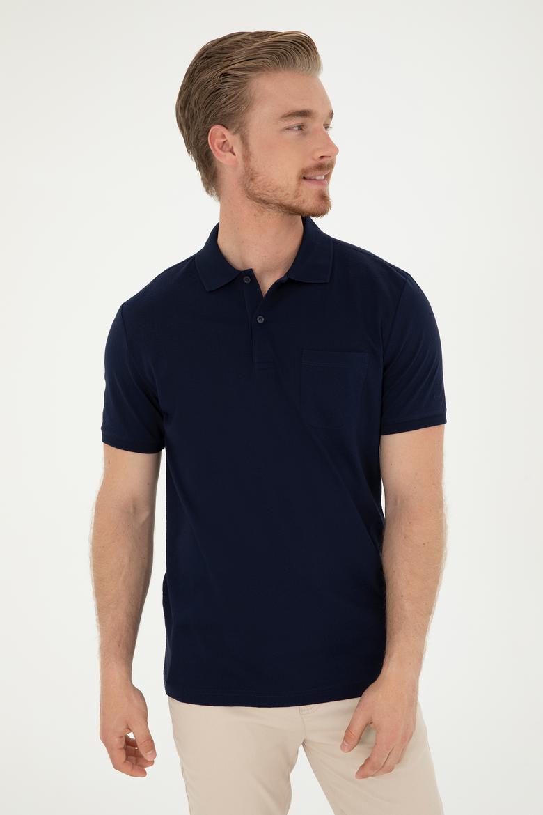 Erkek Lacivert Tişört - 50282505007