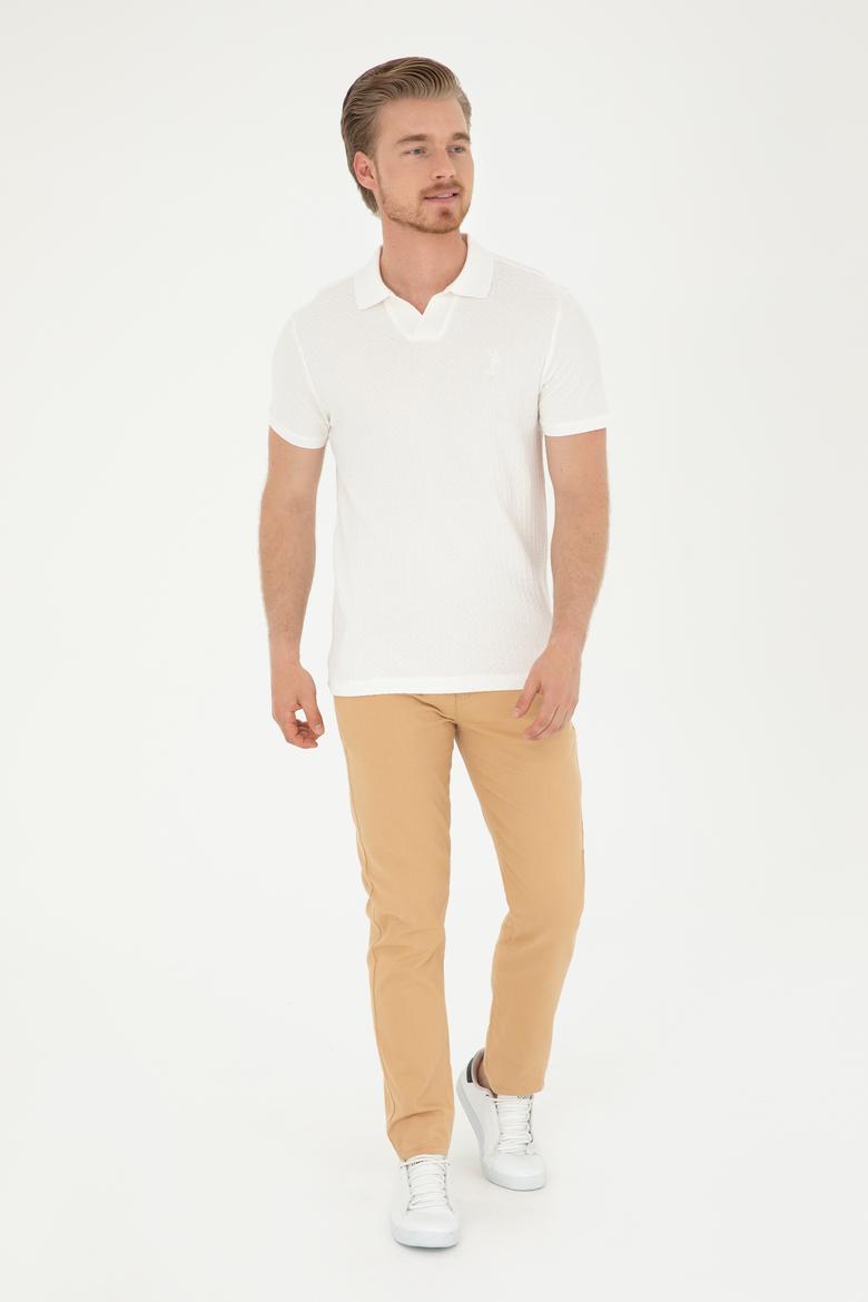 Erkek Ekru Tişört - 50282108014