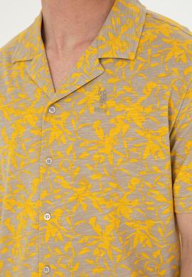 Erkek Açık Haki Tişört - 50281059028