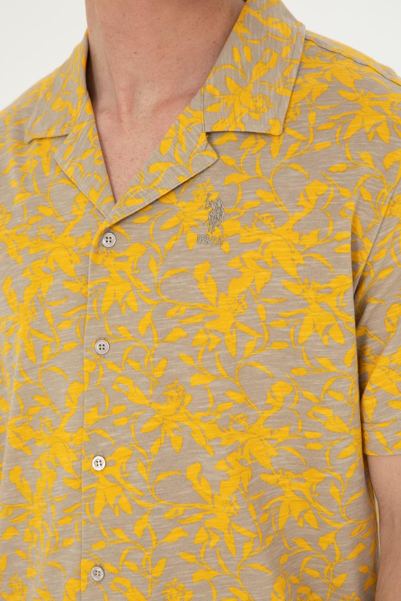 Erkek Açık Haki Tişört - 50281059028