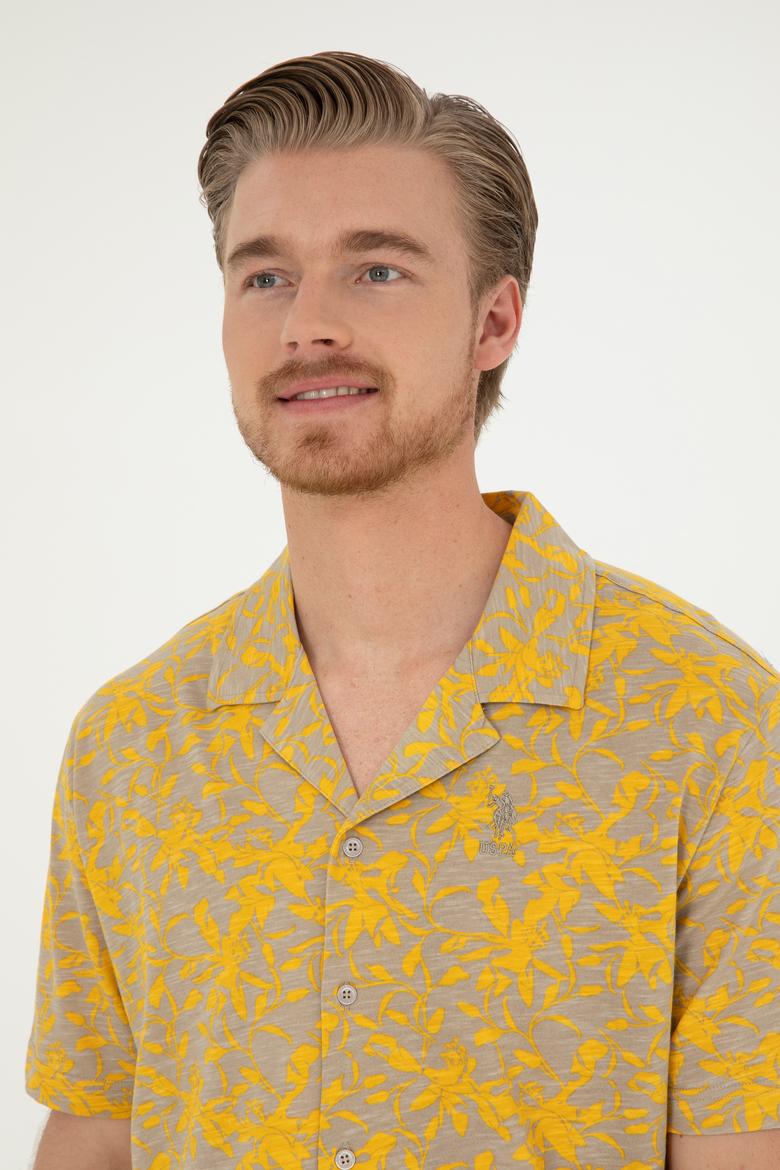 Erkek Açık Haki Tişört - 50281059028