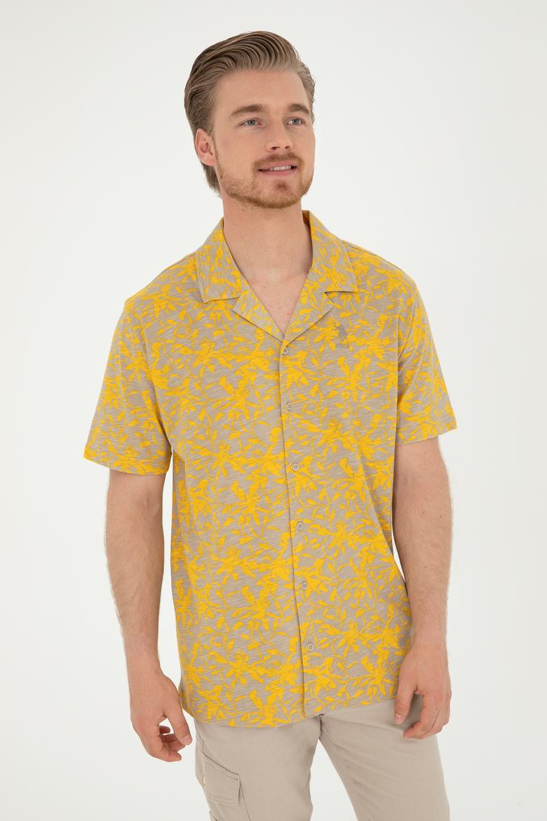 Erkek Açık Haki Tişört - 50281059028