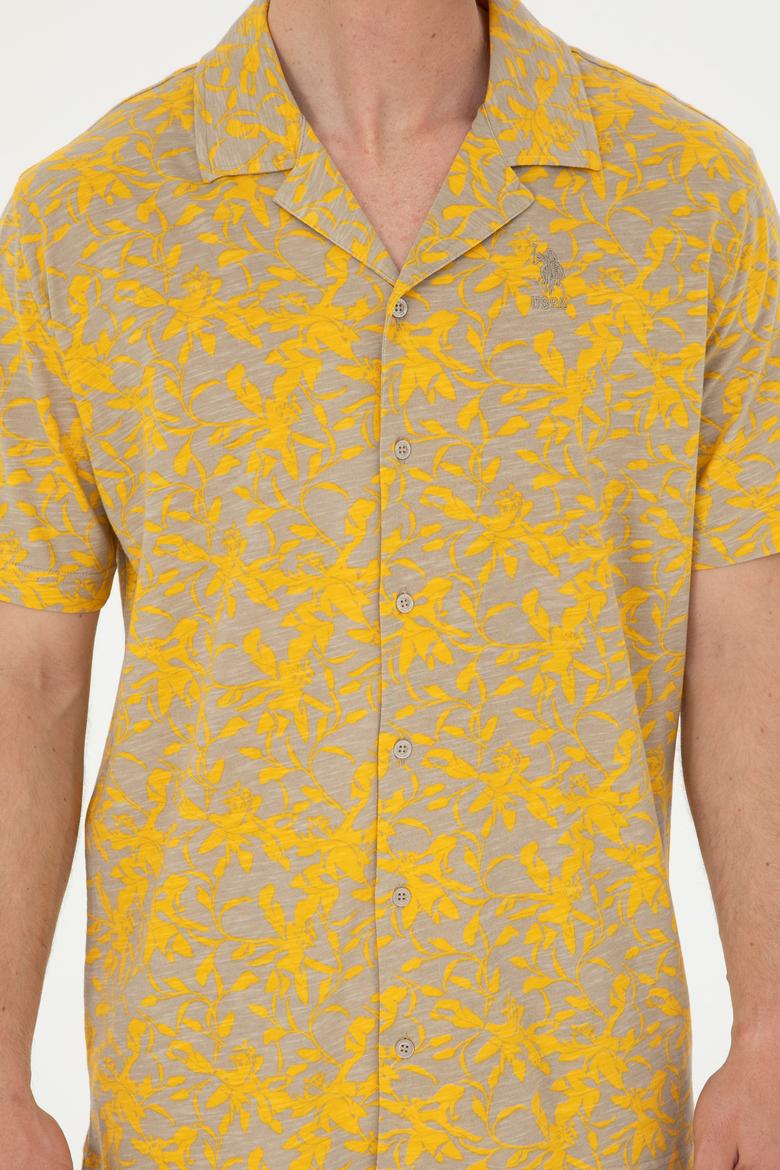 Erkek Açık Haki Tişört - 50281059028