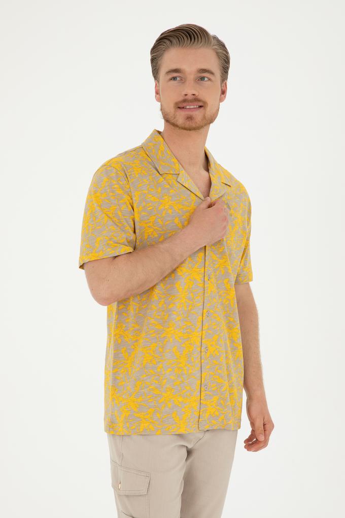 Erkek Açık Haki Tişört