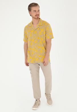 Erkek Bej Kanvas Pantolon - 50283967561