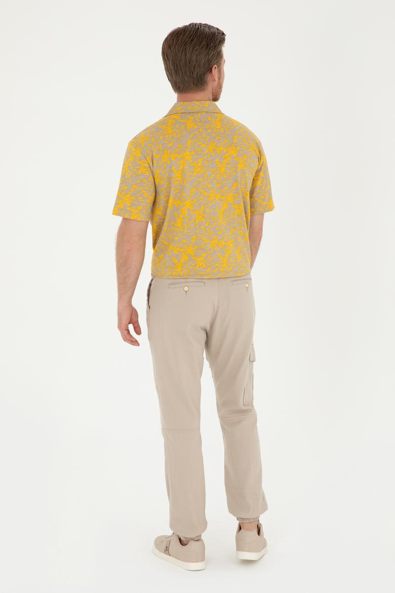 Erkek Bej Kanvas Pantolon - 50283967561