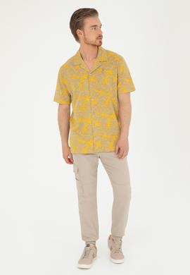 Erkek Bej Kanvas Pantolon - 50283967561