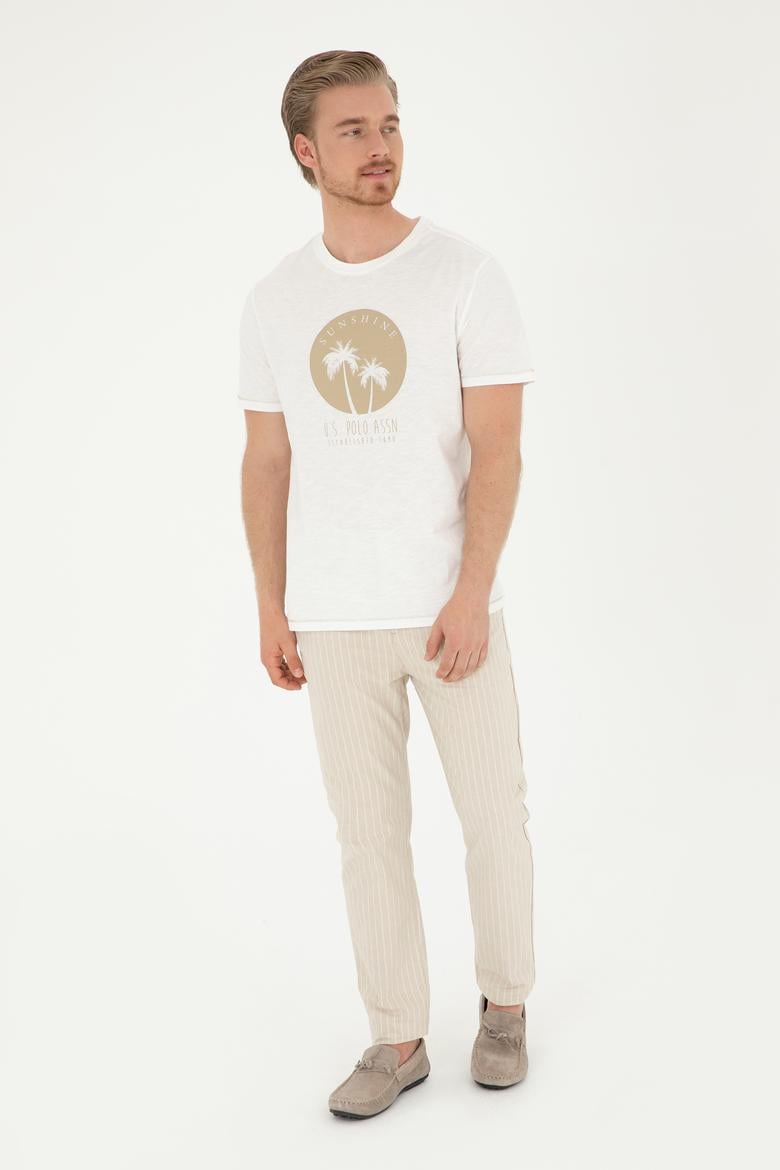 Erkek Kum Kanvas Pantolon