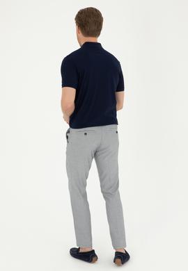 Erkek Lacivert Kanvas Pantolon - 50283964178