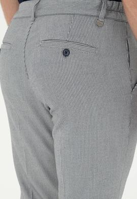 Erkek Lacivert Kanvas Pantolon - 50283964178