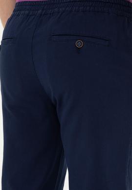 Erkek Lacivert Kanvas Pantolon - 50283963031