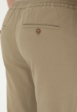 Erkek Slim Fit Haki Kanvas Pantolon - 50283963355