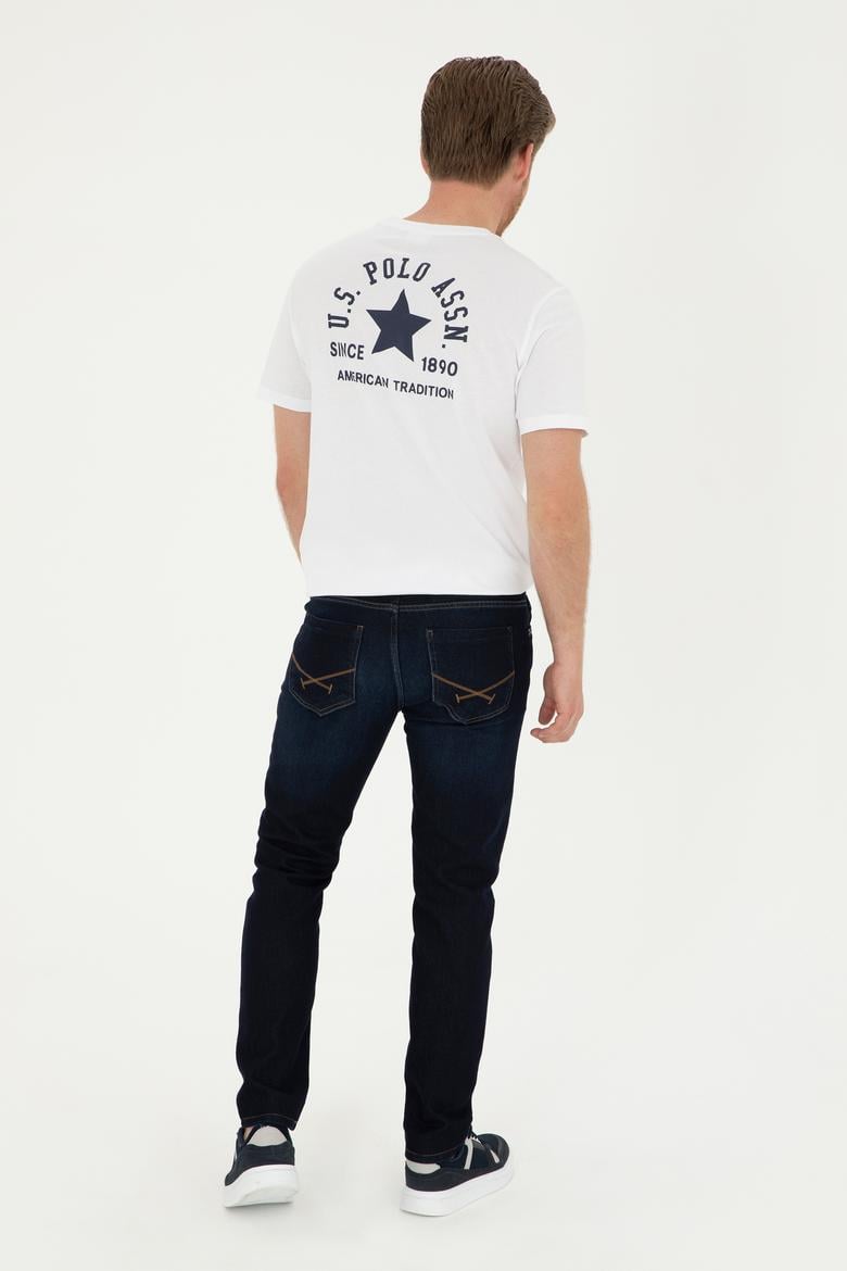 Erkek Koyu Mavi Jean Pantolon - 50281089080