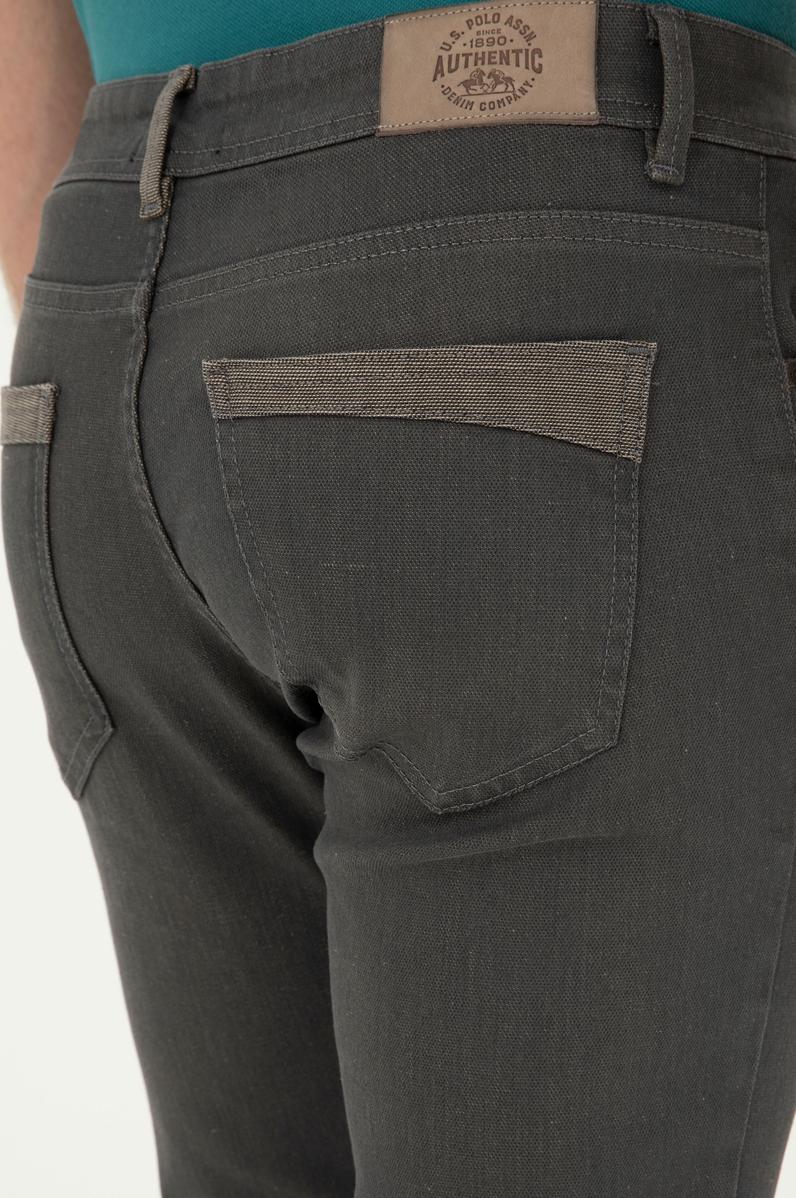 Erkek Bej Jean Pantolon