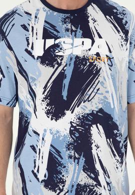 Erkek Comfort Fit Bisiklet Yaka Beyaz Tişört - 50281682011