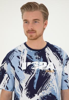 Erkek Comfort Fit Bisiklet Yaka Beyaz Tişört - 50281682011