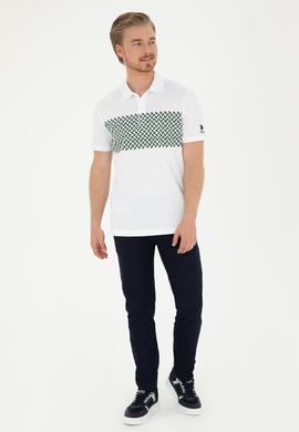 Erkek Regular Fit Polo Yaka Lacivert Tişört - 50281956001