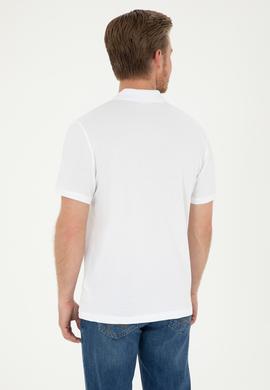 Erkek Regular Fit Polo Yaka Açık Mavi Tişört - 50281956011